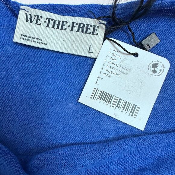 FREE PEOPLE Women's Fall For Me T-Shirt, Size LARGE - Picture 9 of 9